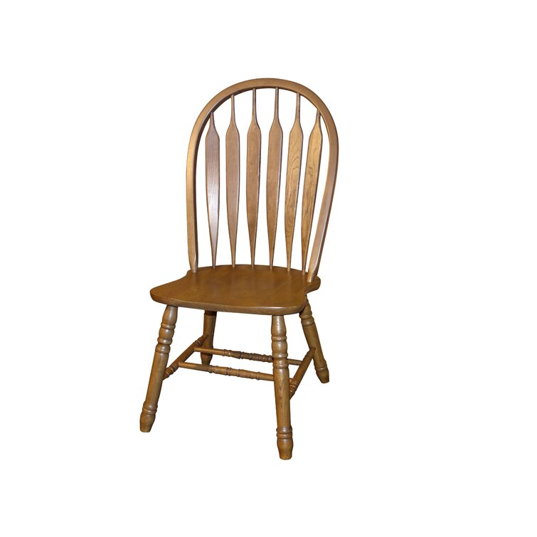 Spindle solid wood discount windsor back arm chair